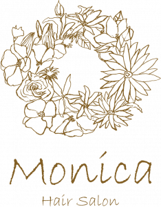 横須賀中央にある美容室・美容院「Monica 横須賀中央店（モニカ　ヨコスカチュウオウ）」のロゴ